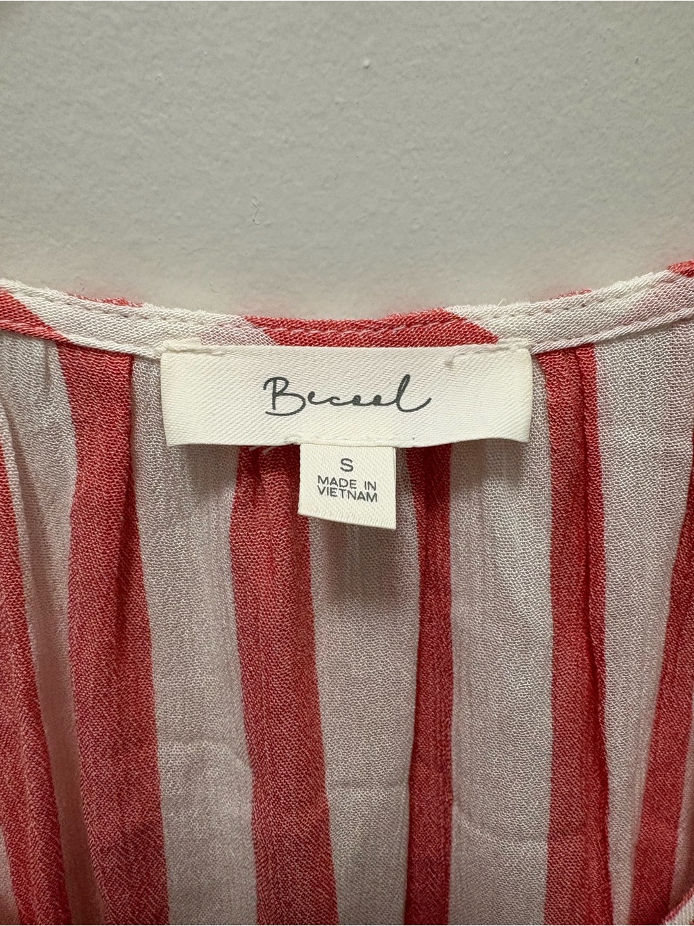 Striped Wrap-Front Cami - Picture 4 of 4